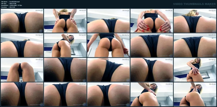 Miss Anja Black - Playing With Your Breathing - FACESITTINGGIRLS - MP4
