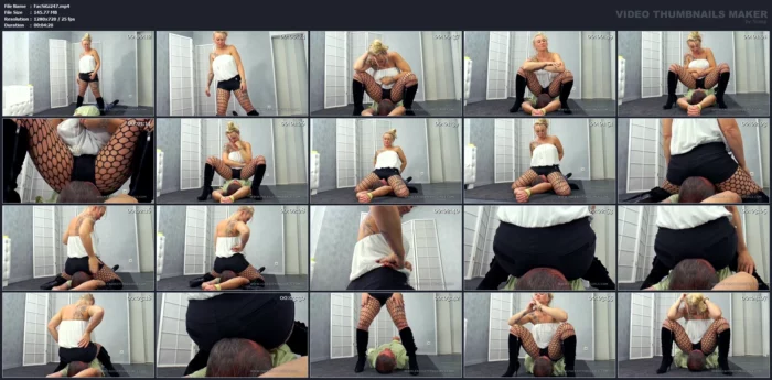 Mistress Jane - Punishment With Her Ass - FACESITTINGGIRLS - MP4