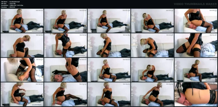 Mistress Kasha - FACESITTINGGIRLS - MP4