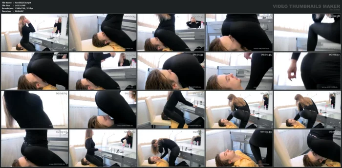 Mistress Kathrin - Her Seating Cushion - FACESITTINGGIRLS - MP4