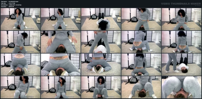 Mistress Sue - Smell Her Sweaty Ass - FACESITTINGGIRLS - MP4