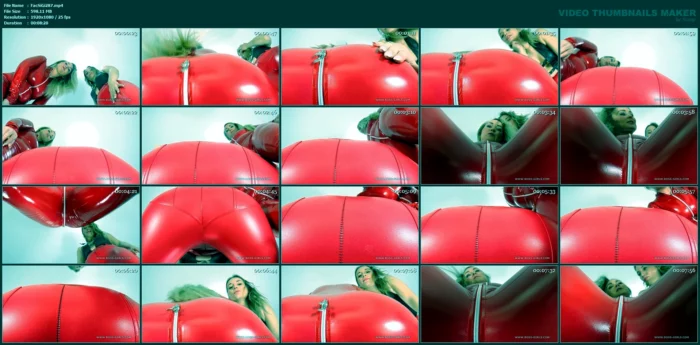 Queen Hanna And Mistress Jane - Absolute Lack Of Oxygen - FACESITTINGGIRLS - MP4