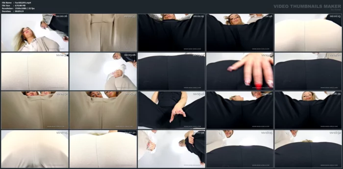Queen Hanna And Mistress Jane - Lunch Break On Your Face - FACESITTINGGIRLS - MP4