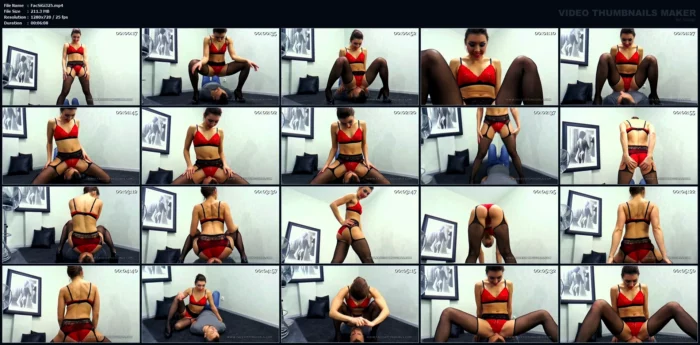So Hard Is Facesitting With Mistress Sabrina - FACESITTINGGIRLS - MP4