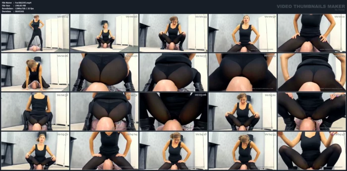 The Seating Cushion Test - FACESITTINGGIRLS - MP4