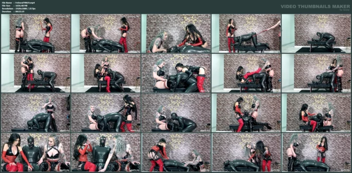 Rubber Sluts Cock Destruction Test - FEMDORADO - MP4