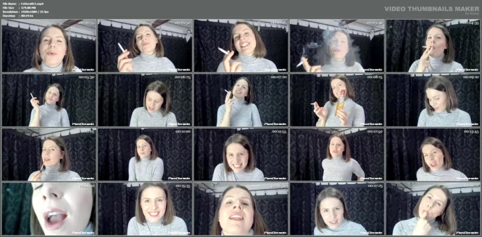 Smiley Smoking Fetish - FEMDORADO - MP4