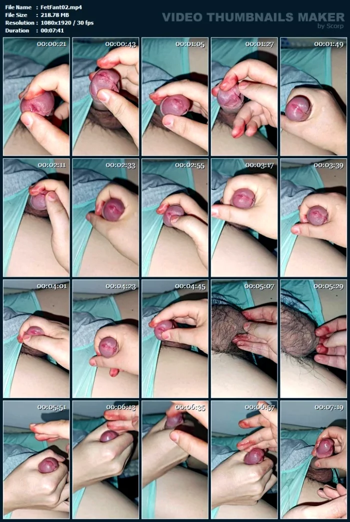 Applying Hot Sauce Into Sissy's Peehole And Making Him Cum - FETISH FANTAZY - MP4