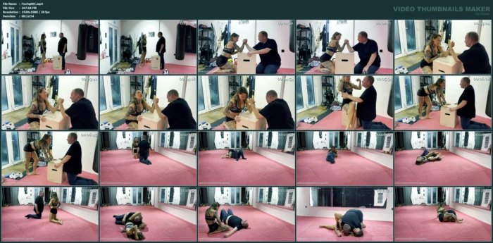 Arrogant Boss Gets Beaten And Knocked Out - FOXXY SQUEEZE - MP4