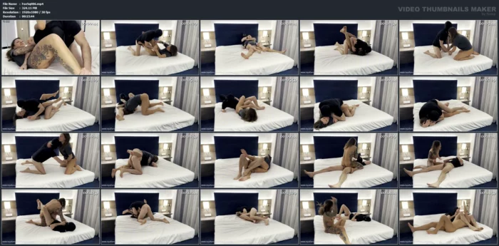 Competitive Bottomless Bed Wrestling Vs Pedro - FOXXY SQUEEZE - MP4