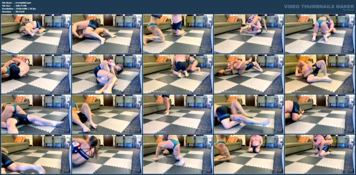 Competitive Wrestling In Philadelphia - FOXXY SQUEEZE - MP4