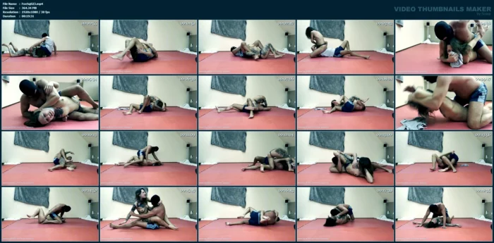Foxxy Competitive Wrestling Vs Paul - The Rematch - FOXXY SQUEEZE - MP4