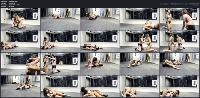 Foxxy Wrestling A Newbie - FOXXY SQUEEZE - MP4