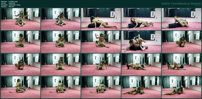 Foxxy's HOMAnd Pantyhose Domination - FOXXY SQUEEZE - MP4