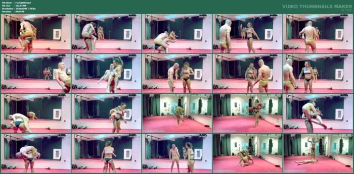 Lift & Carry And Belly Punching For Mick - FOXXY SQUEEZE - MP4