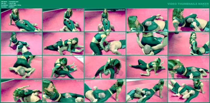 Scissoring And Facesitting Scott To The Edge Of Knockout - FOXXY SQUEEZE - MP4