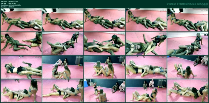 The Scissors Contest - FOXXY SQUEEZE - MP4