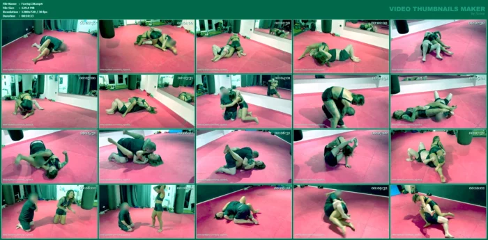 Wrestling Rematch With Tom - FOXXY SQUEEZE - MP4
