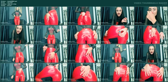 All I Want You To See Tonight Is Burning Red! - GODDESS AMBRA - MP4