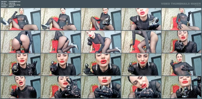 Being In Chastity, At My Mercy Makes You Completely Vulnerable & Weak - GODDESS AMBRA - MP4