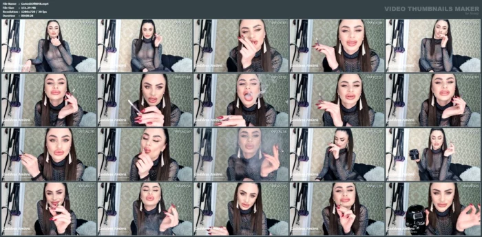 Feeding Time For My Human Ashtray - GODDESS AMBRA - MP4
