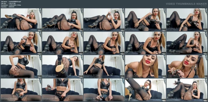 Feeling That Burning Desire To Touch? Youre Denied! - GODDESS AMBRA - MP4