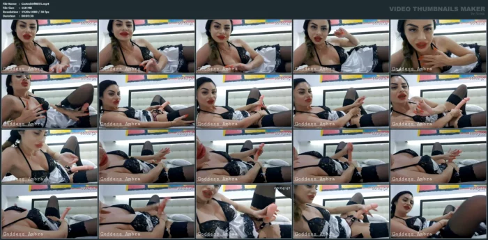 Follow My Instructions & Exactly As I Do! - GODDESS AMBRA - MP4