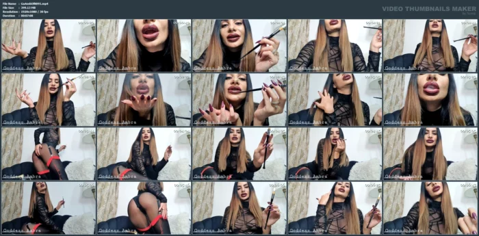 Its Easy To Play With Your Mind When My Beautiful Face Is So Close To You! - GODDESS AMBRA - MP4