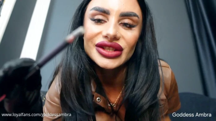 I Will Use You As My Ashtray Human Object - GODDESS AMBRA - MP4