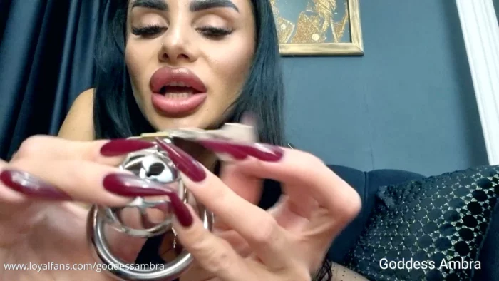 Locked & Frustrated You Will Remain! - GODDESS AMBRA - MP4