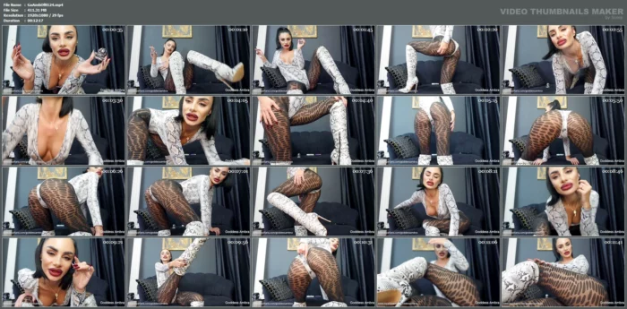 Locked, Teased, Denied & Frustrated - GODDESS AMBRA - MP4