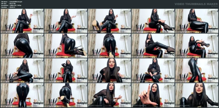 My Body Is A Lethal Weapon Of Male Mass Destruction - GODDESS AMBRA - MP4