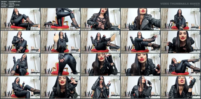Nothing Pleases Me More Than A Submissive, Willing To Please & Highly Obedient Male Object - GODDESS AMBRA - MP4