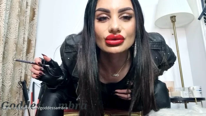 Nothing Pleases Me More Than A Submissive, Willing To Please & Highly Obedient Male Object - GODDESS AMBRA - MP4