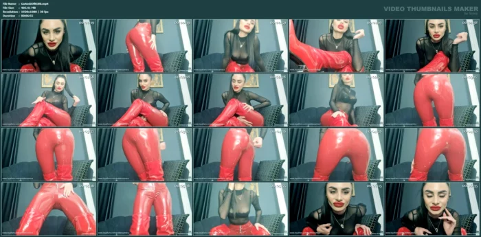 Pvc Fetish - GODDESS AMBRA - MP4