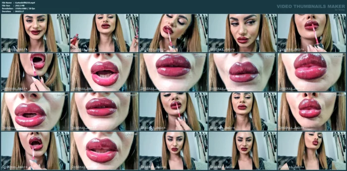 The Glossier & Fuller My Lips Are, The Weaken Your Mind Is - GODDESS AMBRA - MP4