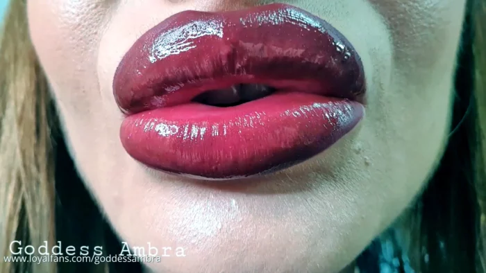 The Glossier & Fuller My Lips Are, The Weaken Your Mind Is - GODDESS AMBRA - MP4