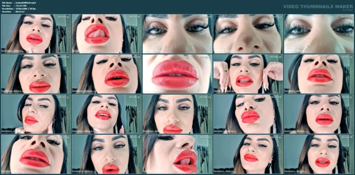 Words Are Not Enough To Describe The Mind Washing Power Of My Beauty - GODDESS AMBRA - MP4