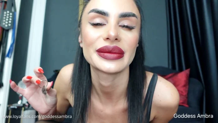 Submit, Surrender & Sacrifice... Hand Me The Key Of Your Freedom - GODDESS AMBRA - MP4