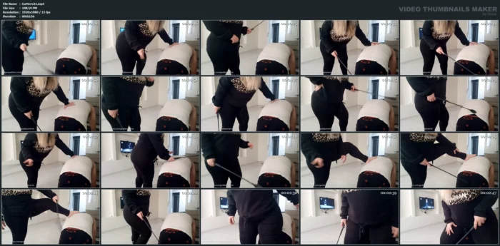 He Bent Over, I Whipped Him - GODDESS MERVE - MP4