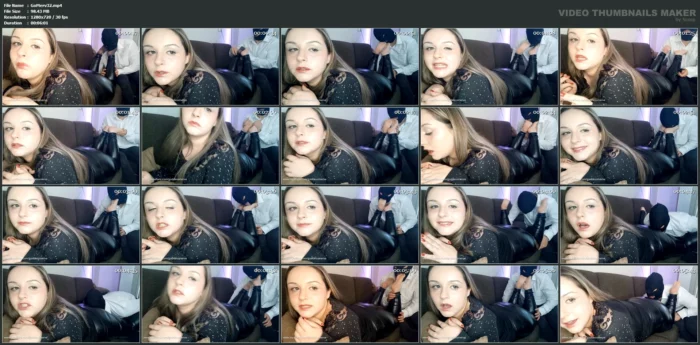 I Lay Down On The Couch And Enjoyed Myself - GODDESS MERVE - MP4