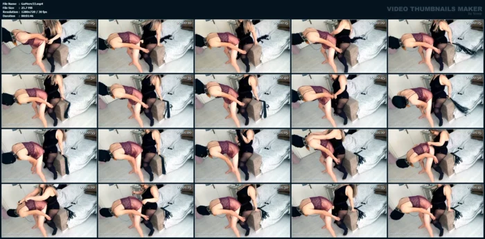 I Made Him Bounce On My Lap And The Horny Sissy Bounced On My Lap - GODDESS MERVE - MP4