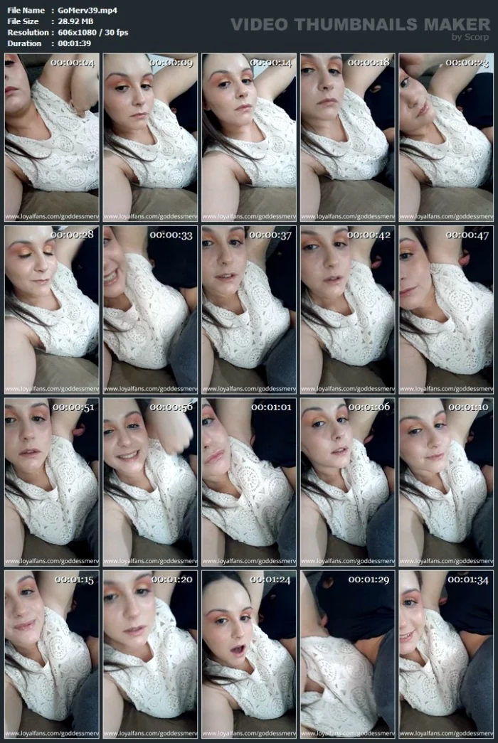 Love The Taste Of My Armpit - GODDESS MERVE - MP4