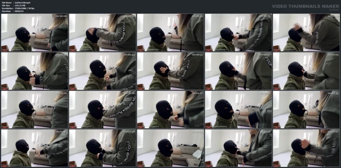 Slapping Mazosist Slave! - GODDESS MERVE - MP4