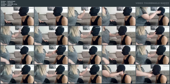 Slapping My Naughty Boy! - GODDESS MERVE - MP4