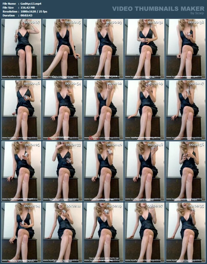 Chastity Cage Introduced - GODDESS AYCA FINDOM FEMDOM - MP4