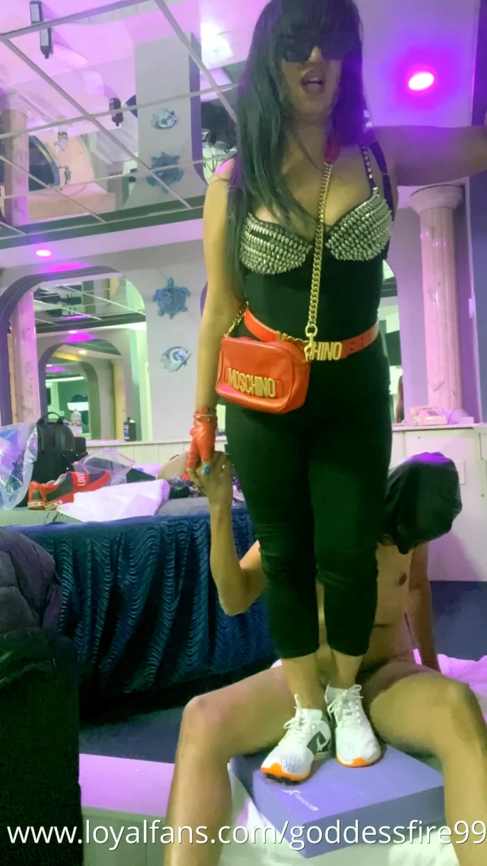 Yoga Mat CBT With Nike Track Spikes - GODDESS FIRE - MP4