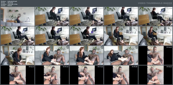 Leyla Hardy Human Bbc Foot Stool - GODDESS LEYLA HARDY - MP4