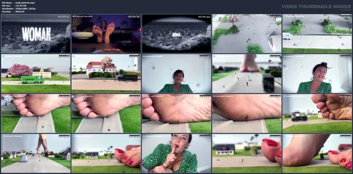 The Attack Of The 50 Foot Women! - GODDESS LEYLA HARDY - MP4