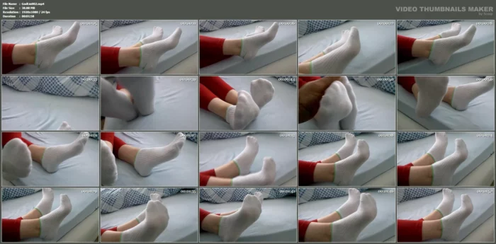 Goddess Lina's White Socks Fetish. Vol 2 - GODDESS LINA - MP4